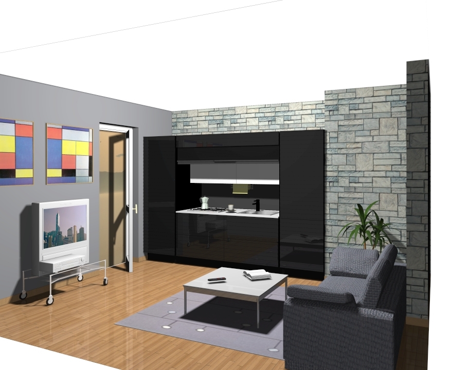 Progetto Ecocompatta Veneta cucine 